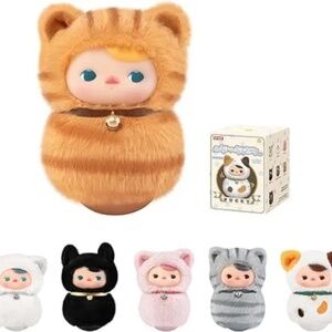 POP MART PUCKY Roly-Poly Kitty RED TABBY-Vinyl Plush Blind Box, SEALED - POP NOW